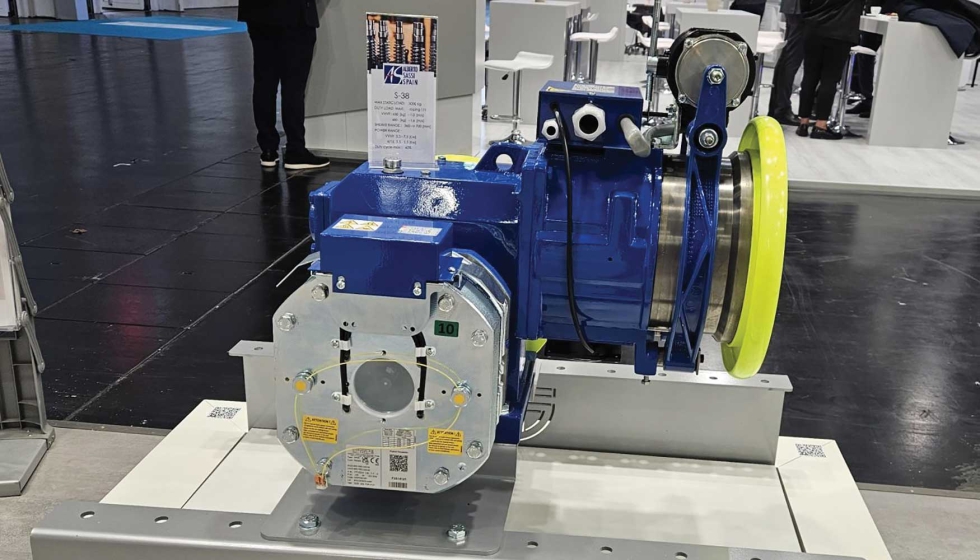 El S38 fue uno de los protagonistas del stand de la firma en la pasada edici�n de interlift