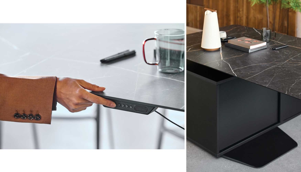 El rasgo m�s caracter�stico es su sistema el�ctrico de elevaci�n regulable en altura...