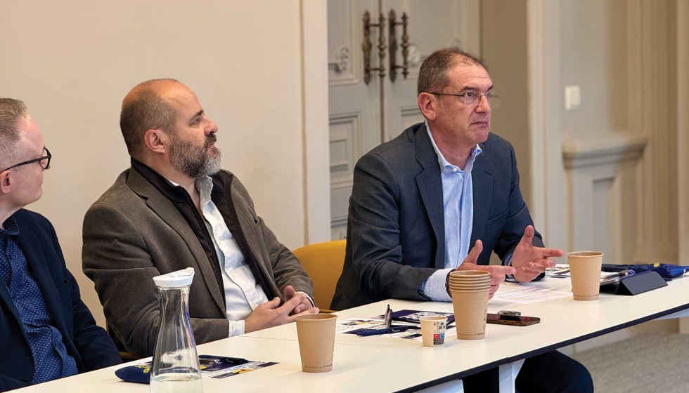 Llu�s Villegas, Presidente de AMEC Envasgraf durante su intervenci�n