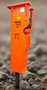 Martillo hidr�ulico de la nueva Serie GHD de NPK