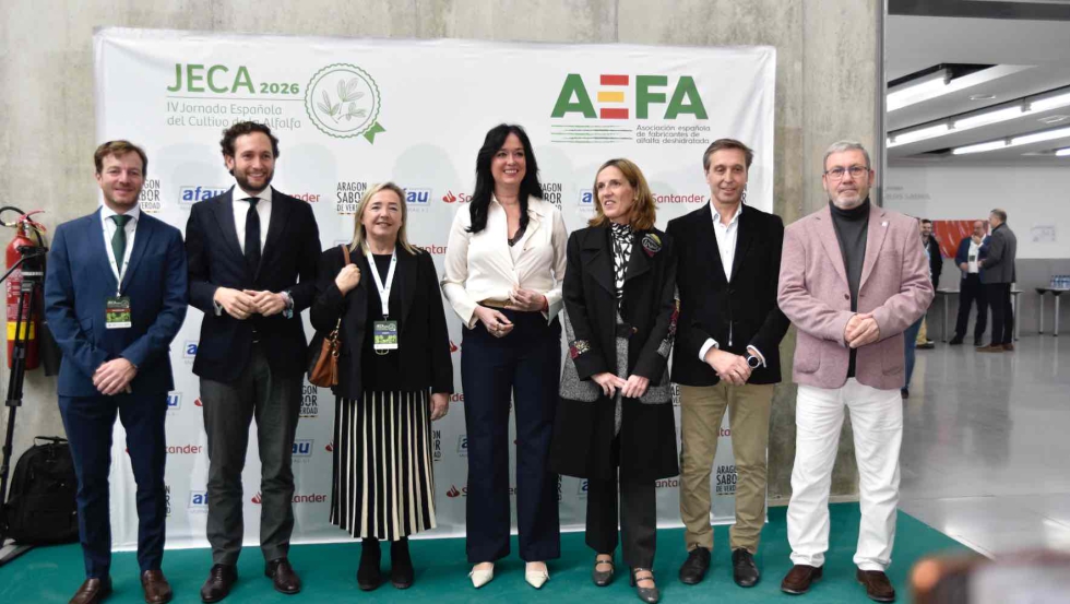 Algunas de las autoridades que participaron en JECA 2026