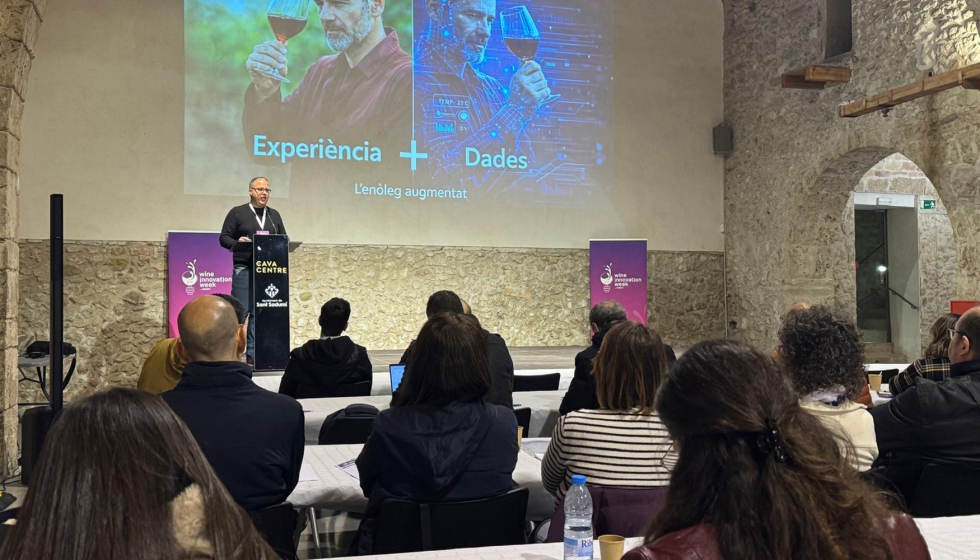 Josep Pijuan, investigador en inteligencia artificial de Eurecat, analiz� el papel de la IA en la bodega