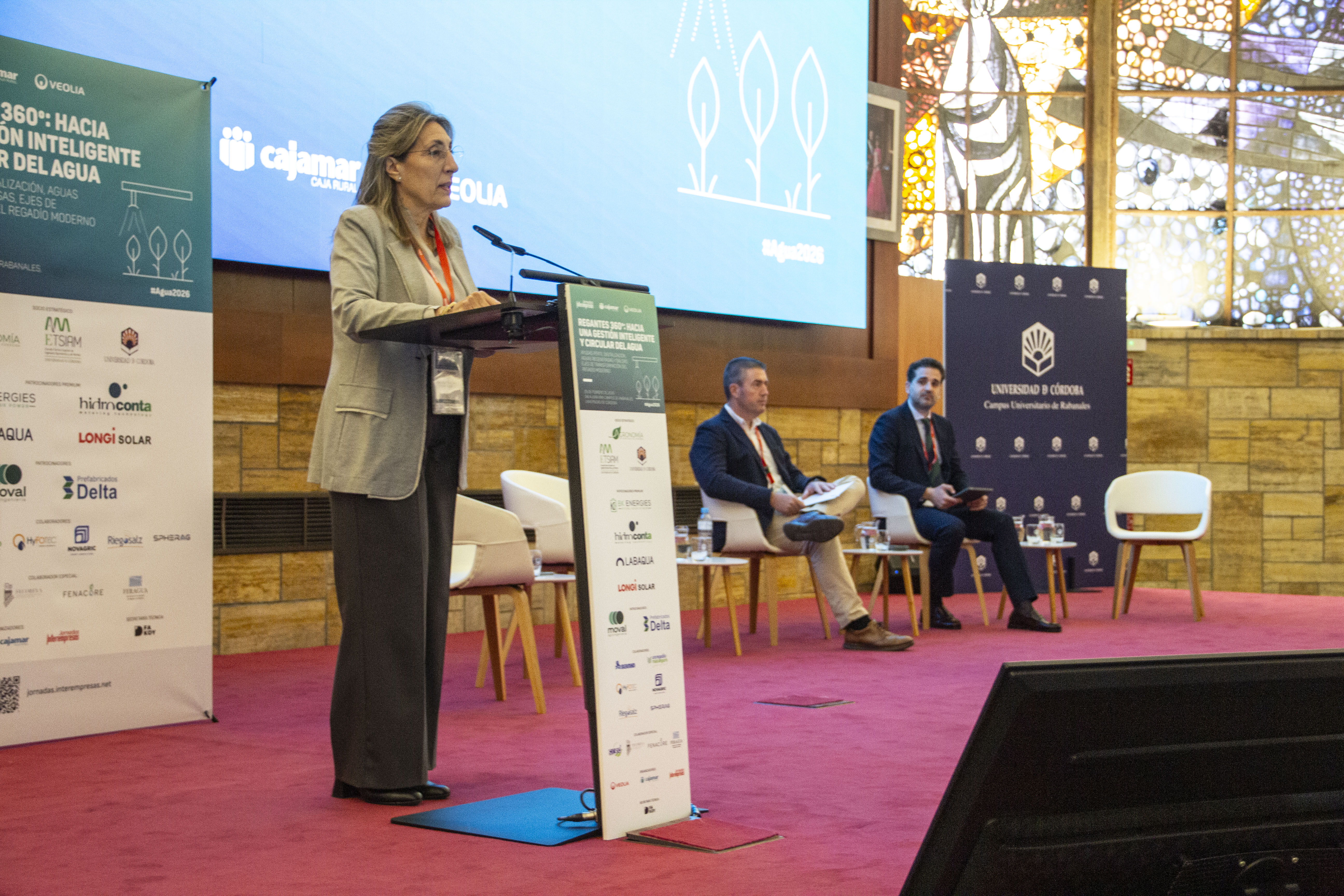 Mar�a del Carmen del Campillo, directora de la Escuela T�cnica Superior de Ingenier�a Agron�mica y de Montes de la Universidad de C�rdoba...