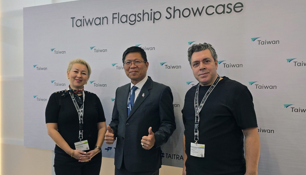 El �Flagship Taiwan Pavilion� re�ne a empresas taiwanesas bajo una imagen com�n para reforzar su visibilidad en la International Hardware Fair de...