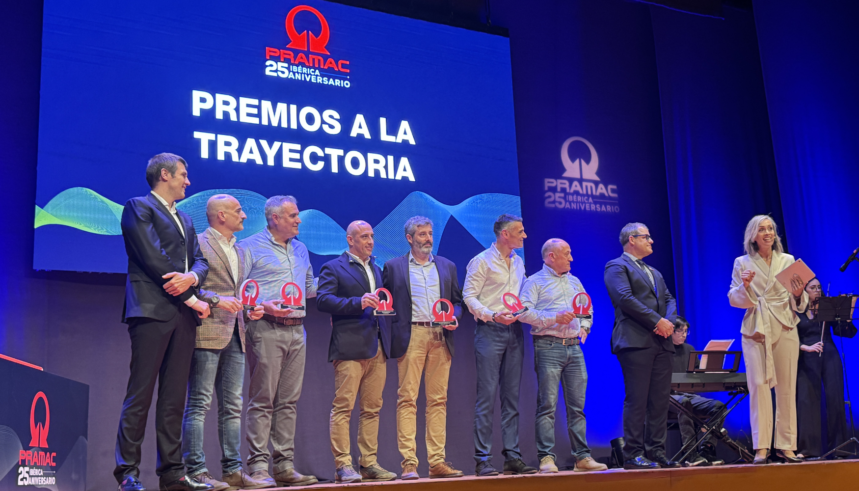 Premiados por su trayectoria en Pramac