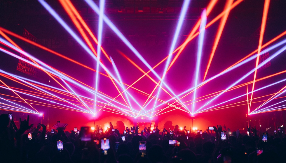 Los shows lum�nicos se renuevan en esta nueva etapa de S�nar. Foto: Nerea Coll