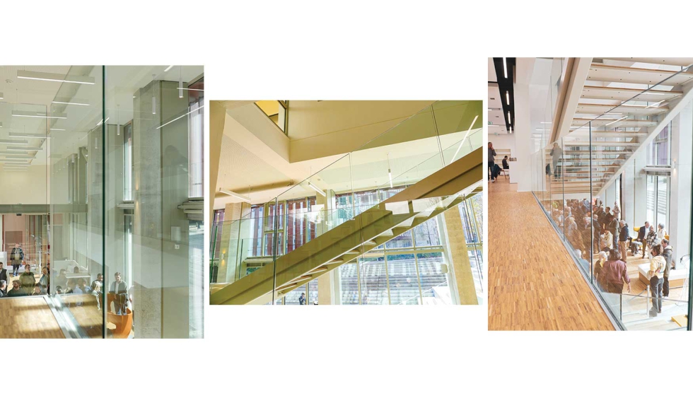 El dise�o minimalista del sistema favorece una est�tica ligera, reforzando la luz, dando una sensaci�n de amplitud y continuidad espacial...