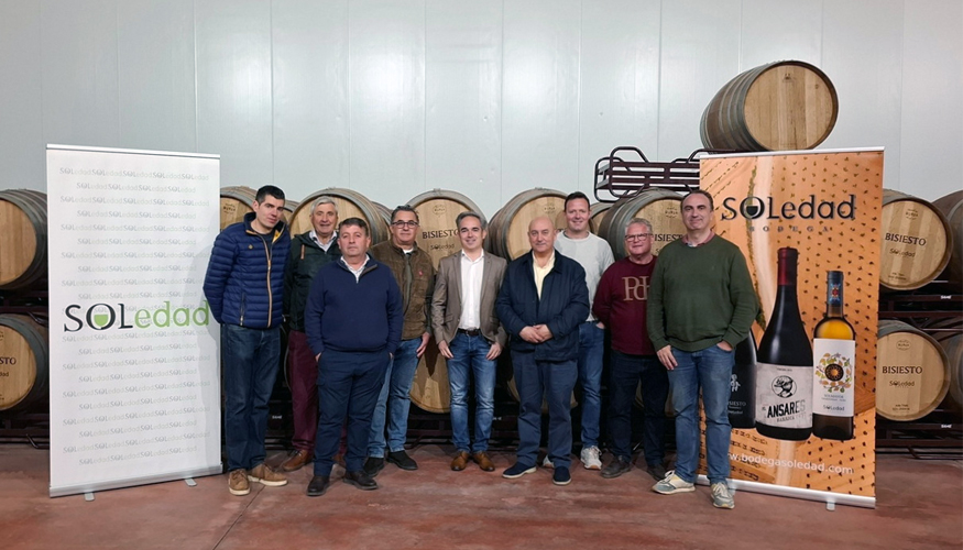 El Delegado de Agricultura de Cuenca, Rodrigo Fern�ndez, visit� la cooperativa para conocer los planes de mejora tecnol�gica y sostenibilidad...