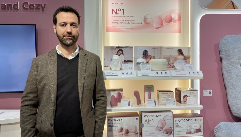 Santiago Mu�oz, country Iberia sales manager de Momcozy