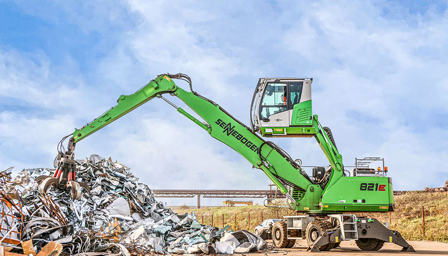 Soluciones eficientes con m�quinas Sennebogen | Mycsa