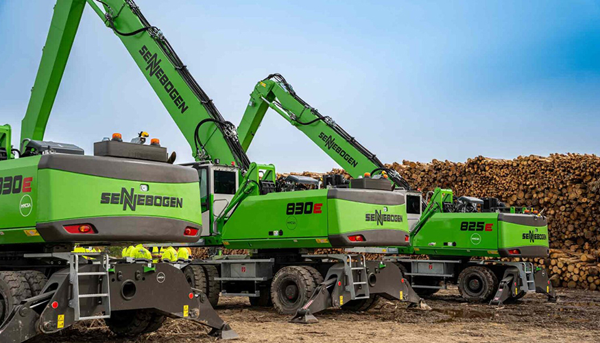 Sennebogen 830 e para manipulaci�n de materiales