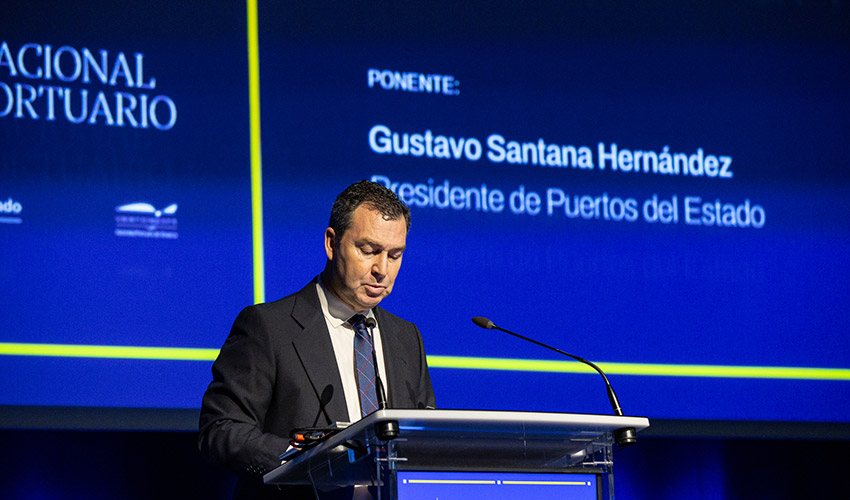 Gustavo Santana, presidente de Puertos del Estado