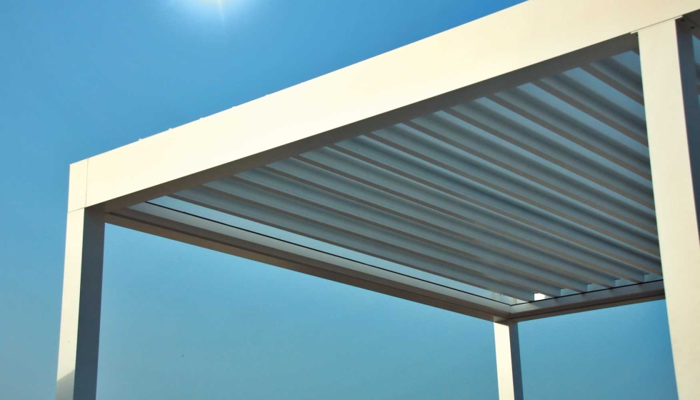 Las p�rgolas son elementos donde el aluminio, sobre todo en las estructuras y en las lamas orientables