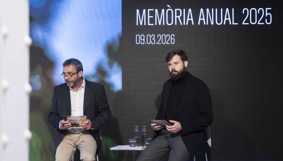 Pere Llopart, presidente de Corpinnat, junto a Roc Gramona, vicepresidente