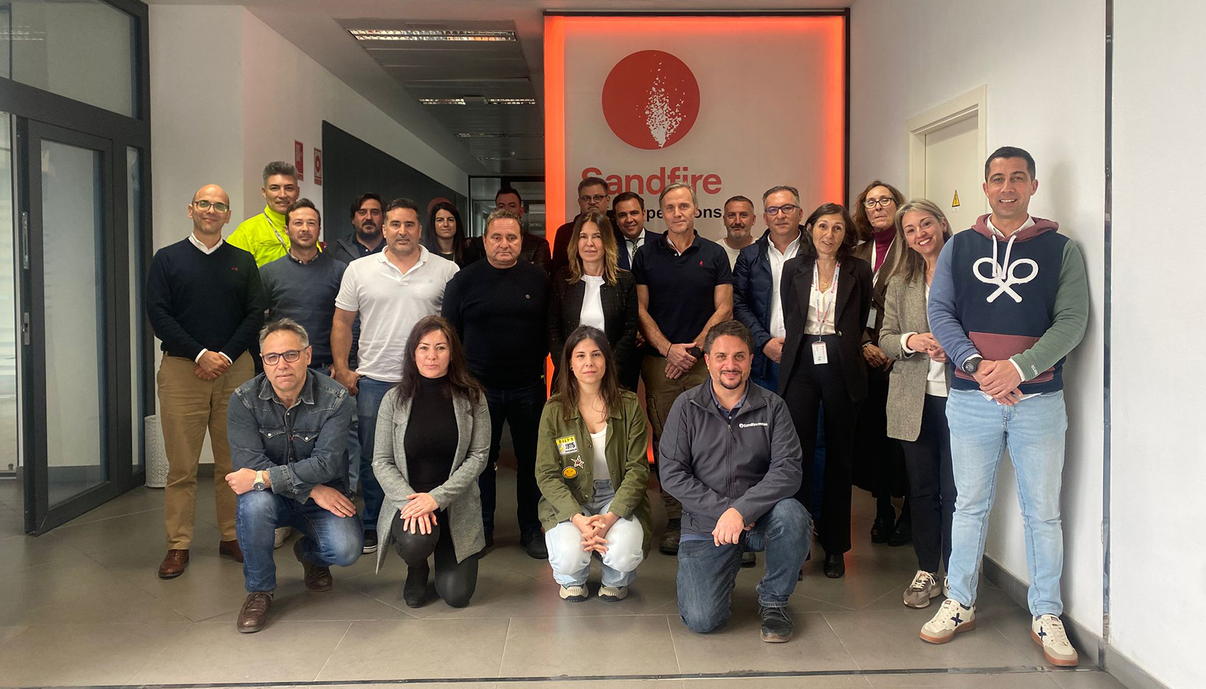 Firma del V Convenio Colectivo de Sandfire Matsa