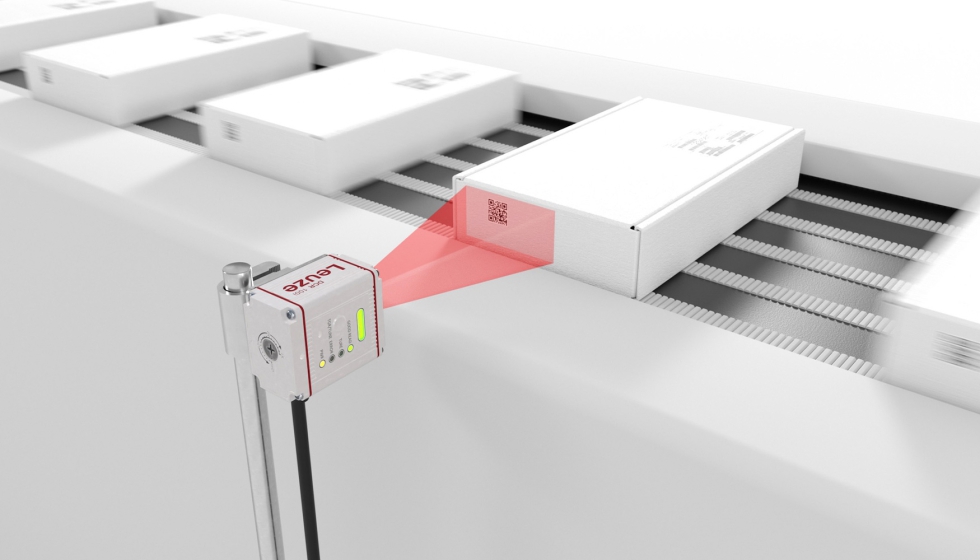 El DCR 100i es ideal para la detecci�n de objetos a altas velocidades, por ejemplo, en la industria del embalaje...