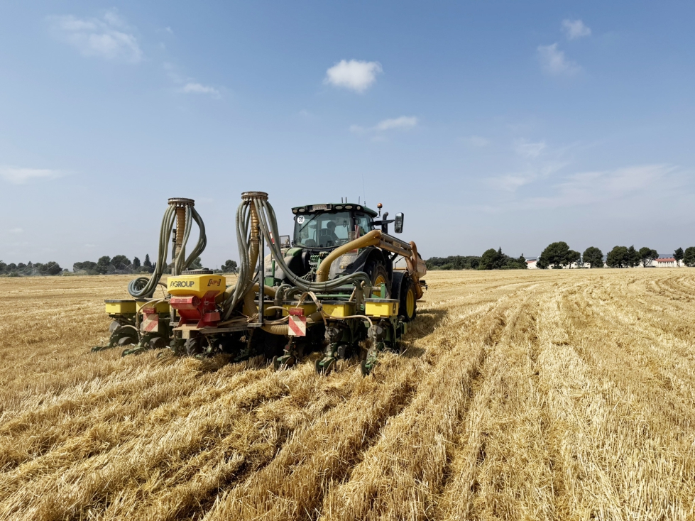 �La combinaci�n de agricultura de precisi�n y de conservaci�n es una estrategia que nos est� dando muy buenos resultados�...