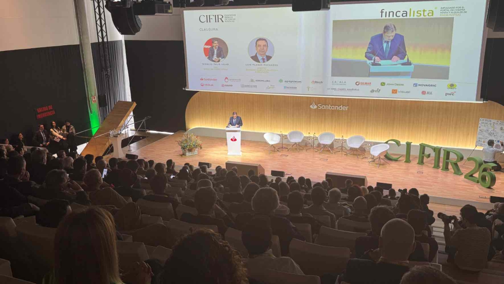 Luis Planas, durante su intervenci�n