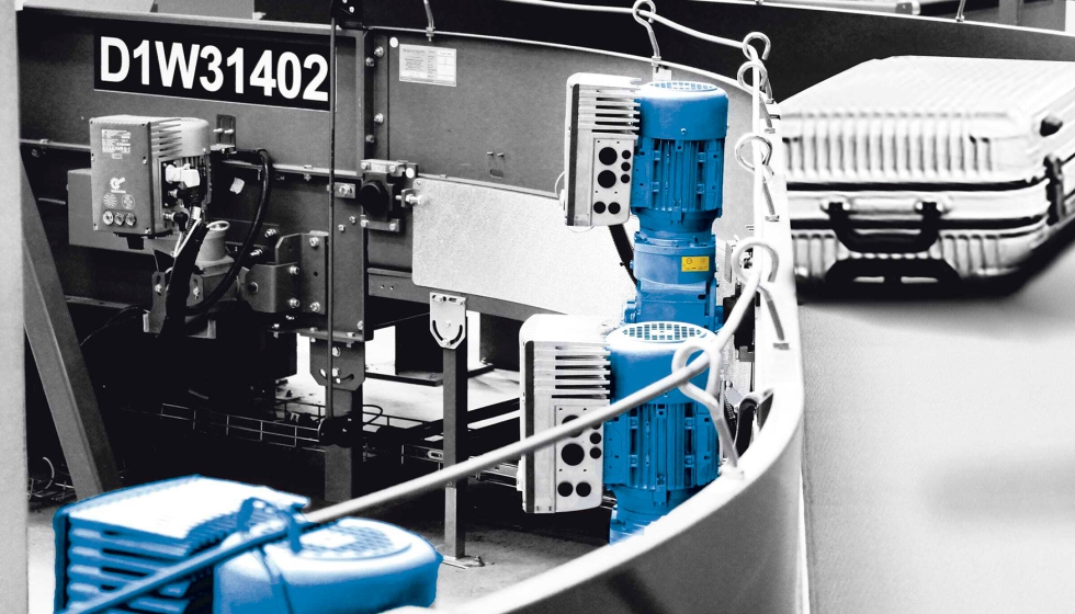 La electr�nica de accionamiento descentralizada de Nord es la base para sistemas de transporte energ�ticamente eficientes y rentables en...