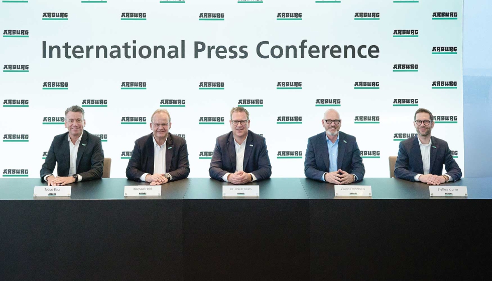 Imagen del cuadro directivo de Arburg