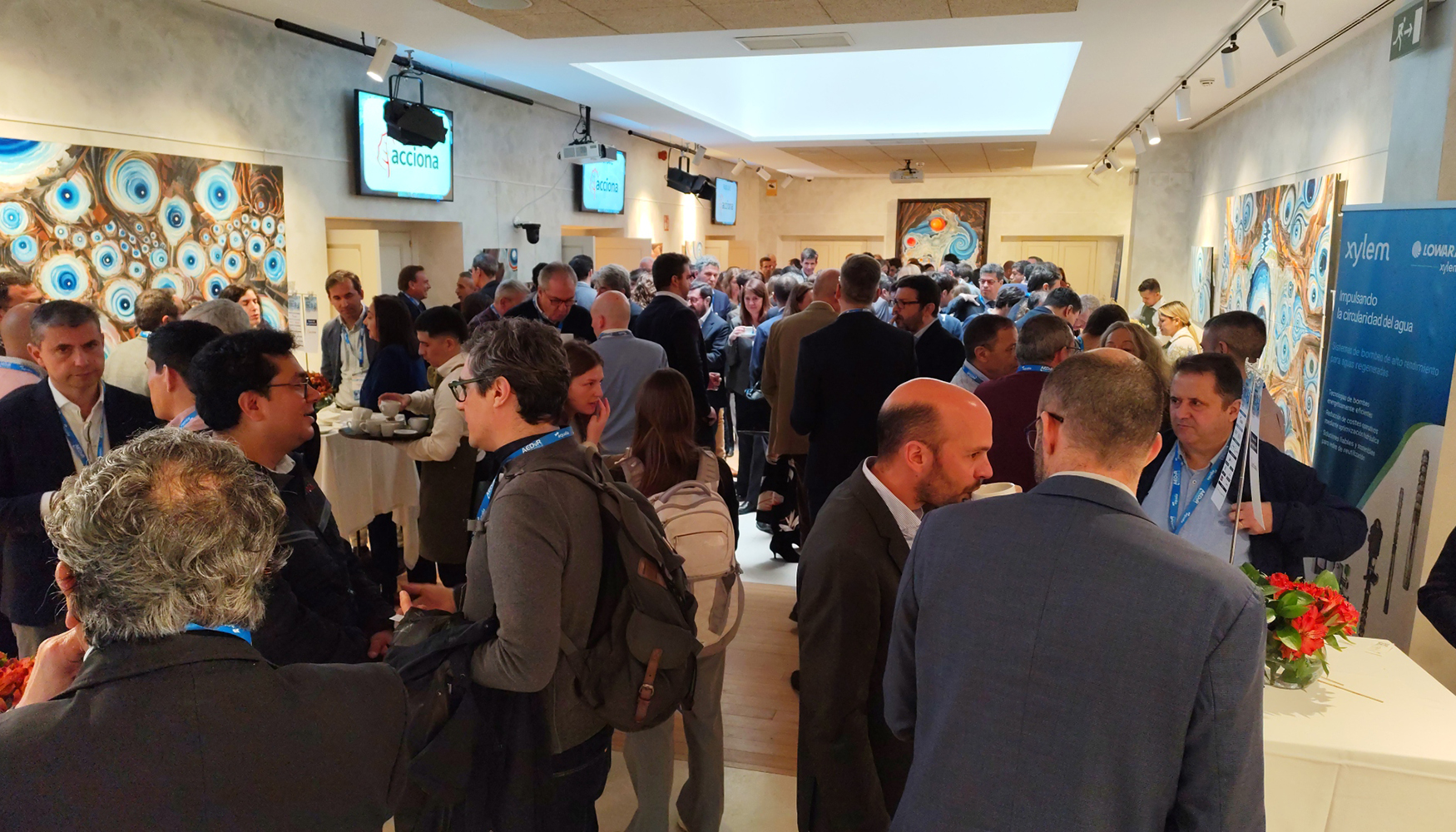 El desayuno de la jornada fue patrocinado por Acciona