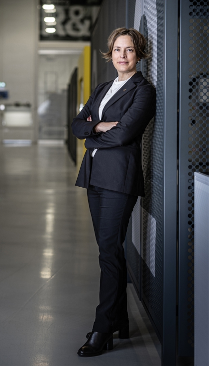 Helen Blomqvist, presidenta de Sandvik Coromant...