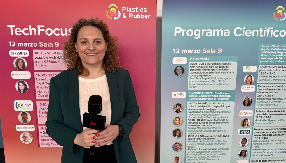 Beatriz Meunier, de Plastics Europe...