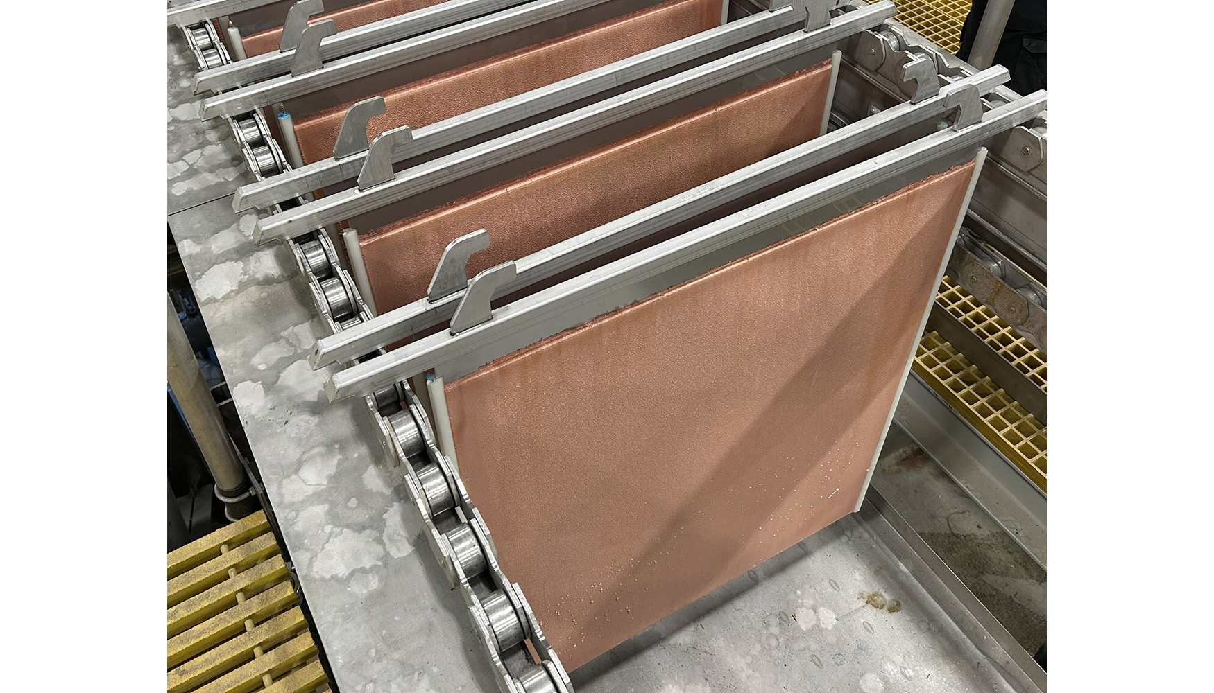 L�minas de c�todo de cobre