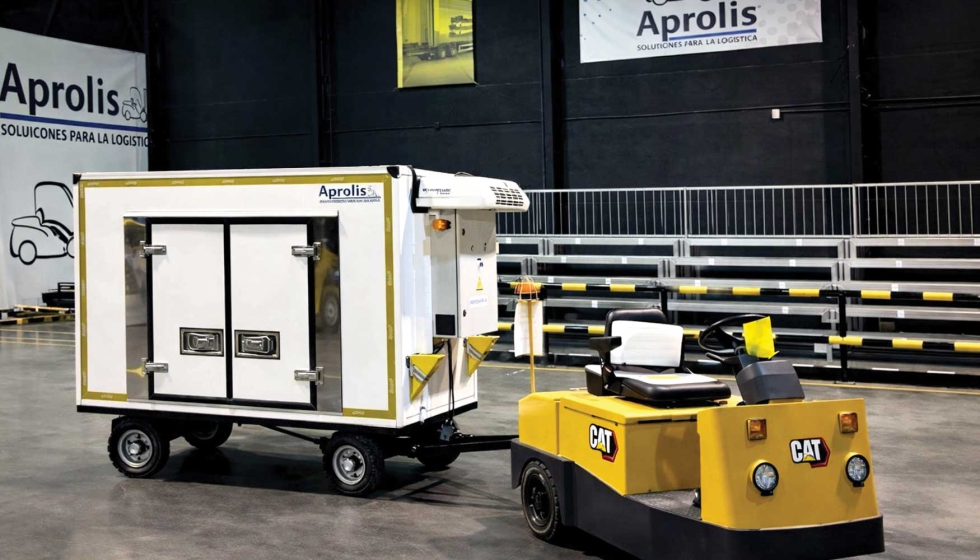 El remolque isotermo Catering83 permite transportar catering ferroviario manteniendo la cadena de fr�o y optimizando la operativa en estaciones...