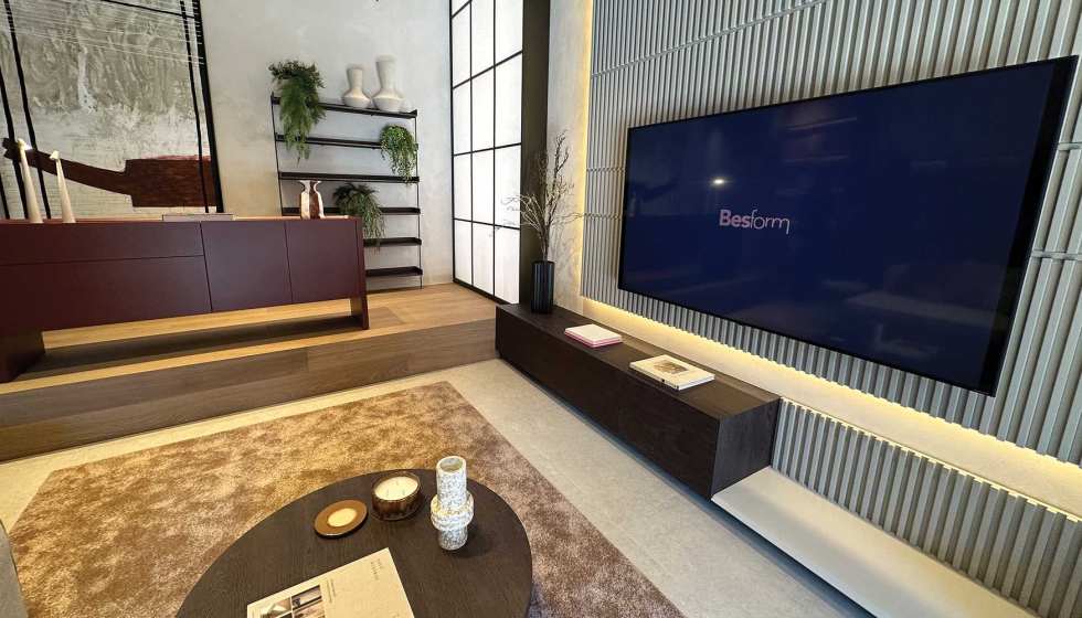 El nuevo showroom de Besform ha contado con la colaboraci�n de C�rculoCuadrado