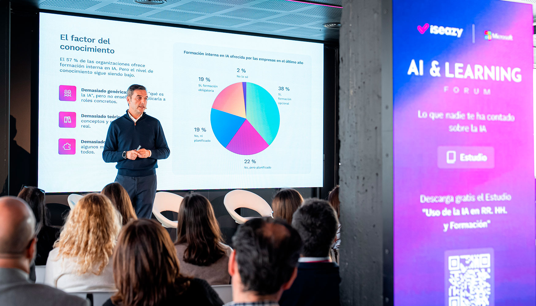 Durante la jornada se analiz� c�mo la IA est� transformando la gesti�n del talento y el aprendizaje corporativo