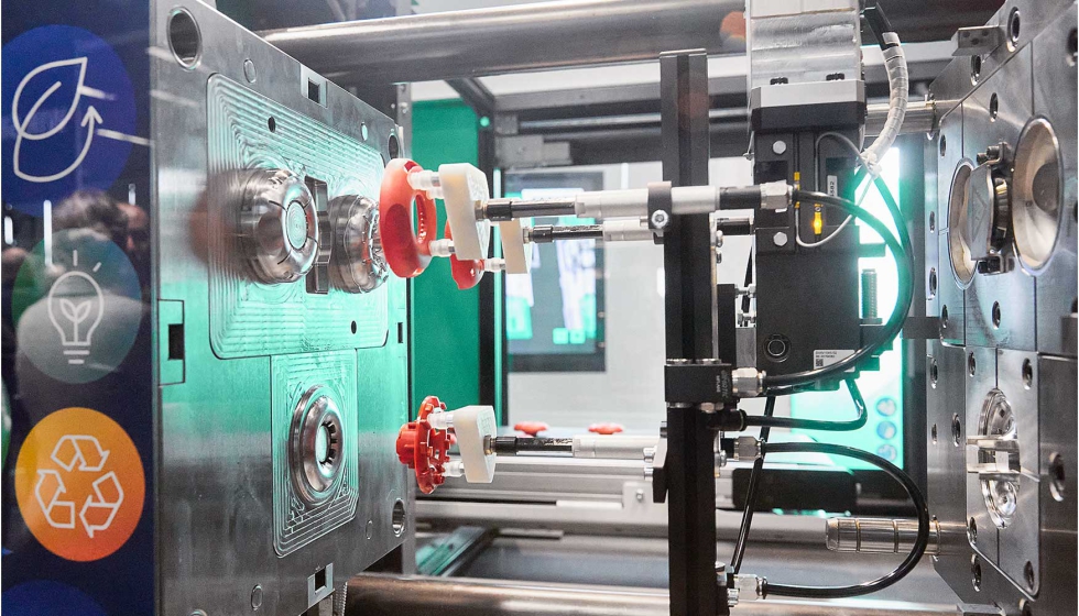 Una m�quina Allrounder 1000 e Trend produjo durante los Technology Days 2026 el dispositivo �Donut-ella�...