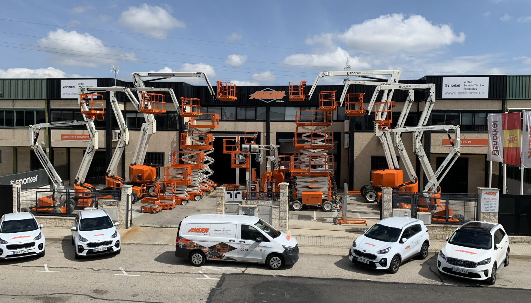 Instalaciones de Ahern Ib�rica en M�stoles (Madrid)