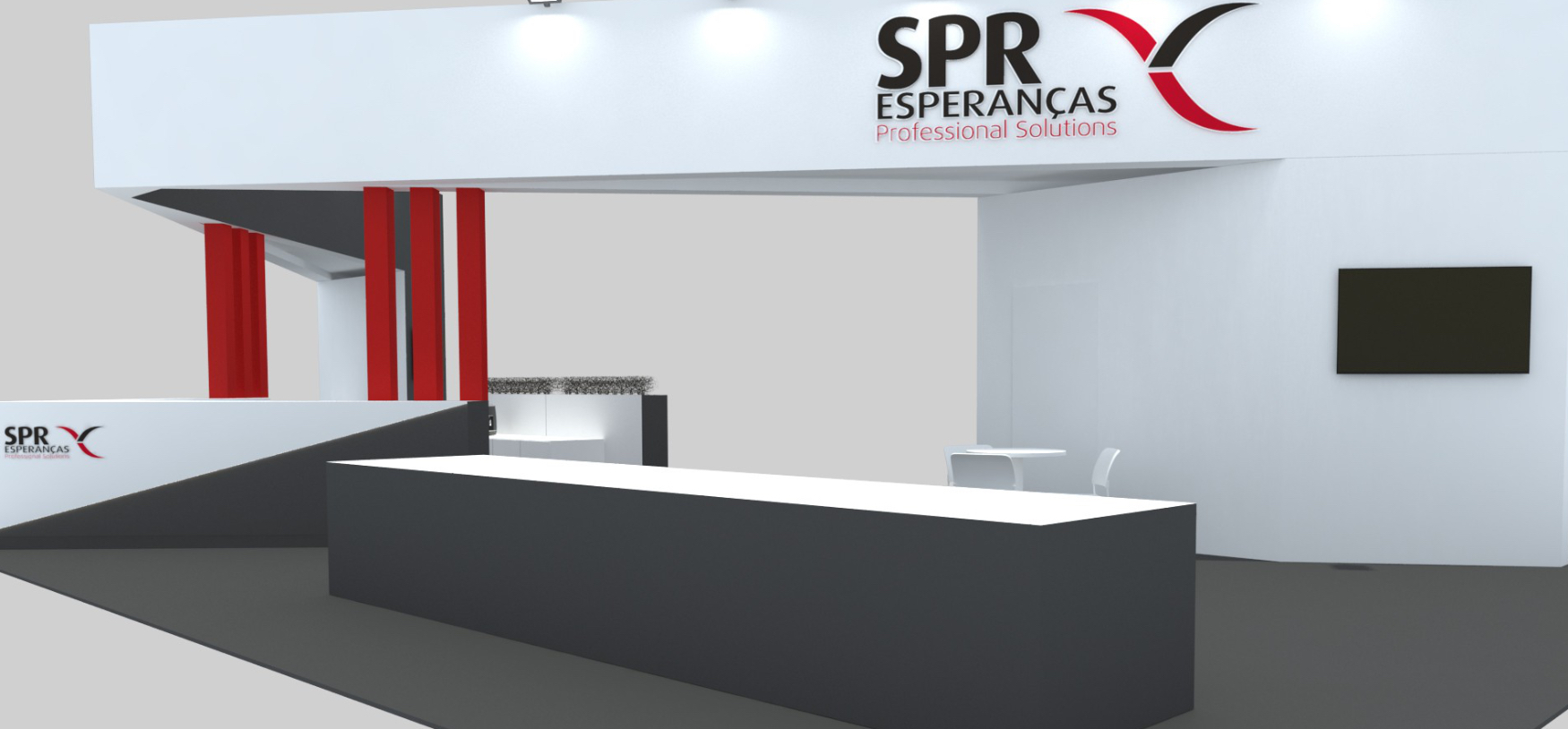 Render del stand de SPR Esperan�as en Smopyc 2026