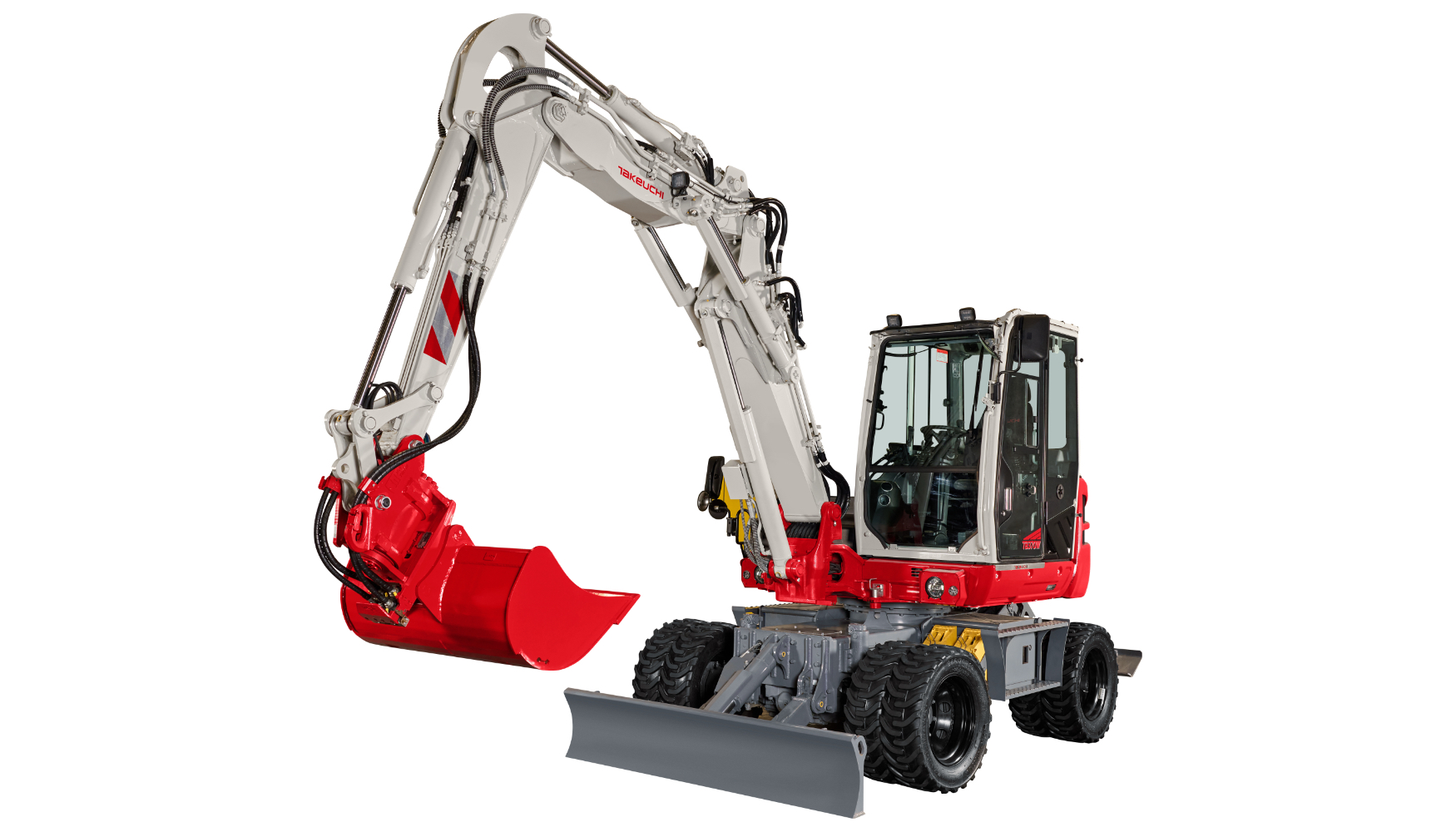 Nueva TB370W V, la �ltima excavadora de ruedas de Takeuchi y el segundo modelo de ruedas de la marca