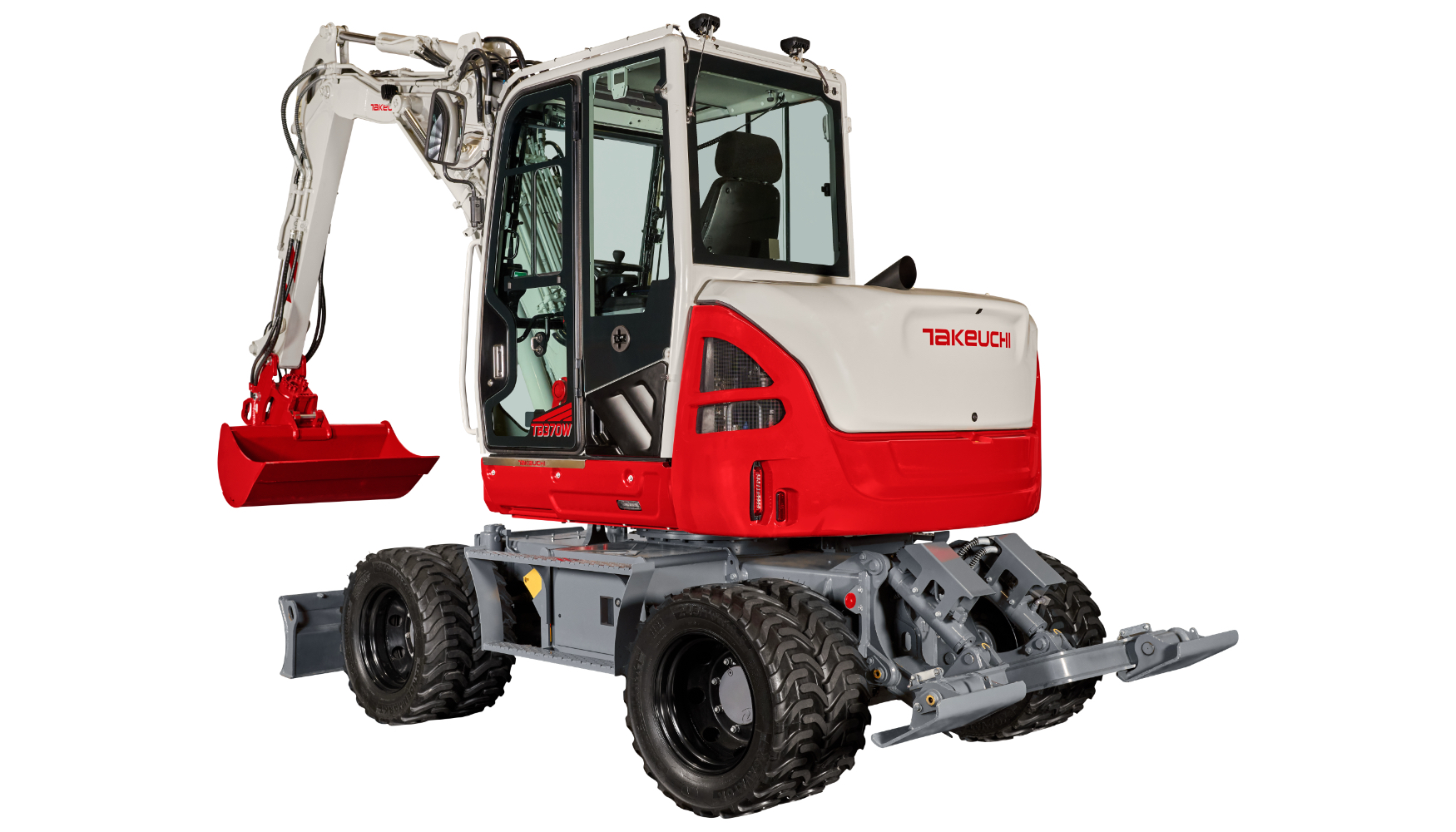 La TB370W V incorpora sistemas avanzados e inteligentes que aumentan la seguridad, la eficiencia y el confort en obra