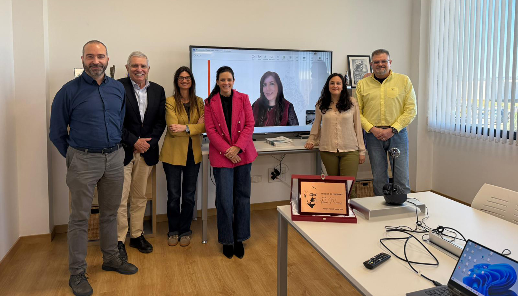 Jurado del Premio de Periodismo Paco Moreno