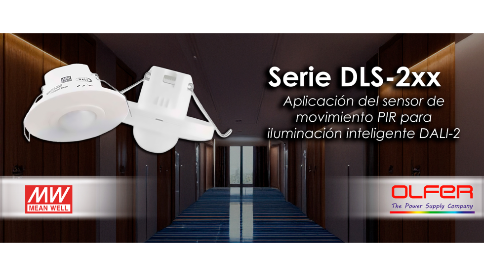 La serie DLS-2xx, un sensor de movimiento infrarrojo PIR...