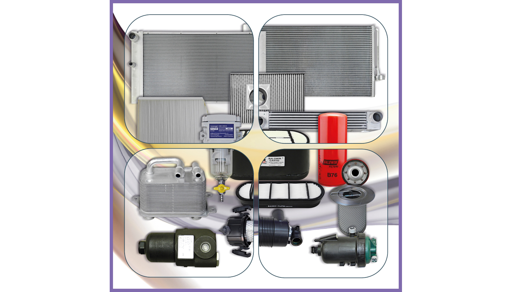 Imprefil ofrece una gama completa de soluciones de filtraci�n y refrigeraci�n