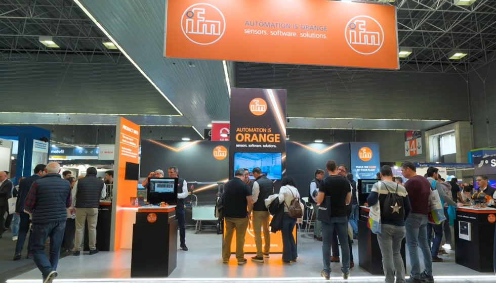 Stand de Ifm Electronic en BIEMH 2026