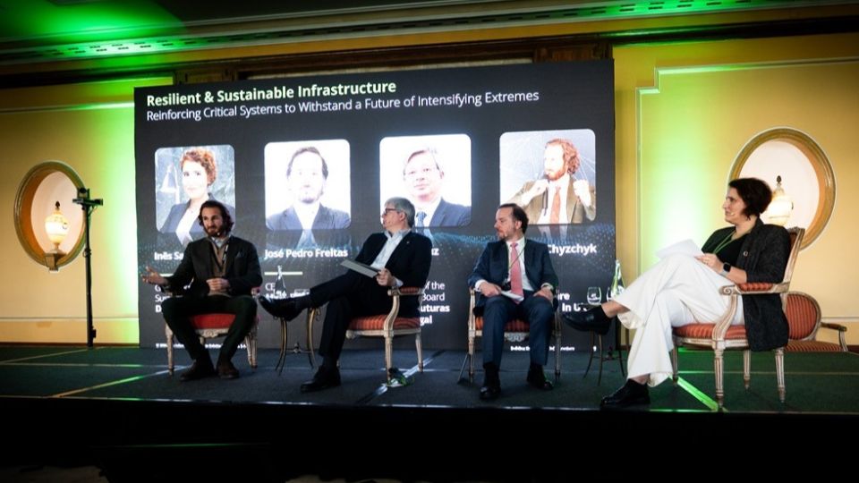 O presidente da Infraestruturas de Portugal (IP), Miguel Cruz, no painel 'Infraestrutura Resiliente & Sustent�vel'...