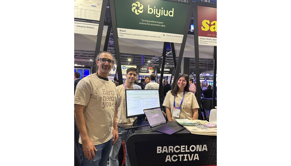 Parte del equipo de Biyiud en 4YFN