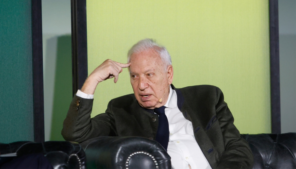 Jos� Manuel Garc�a-Margallo, exministro de Asuntos Exteriores y Cooperaci�n, durante su intervenci�n