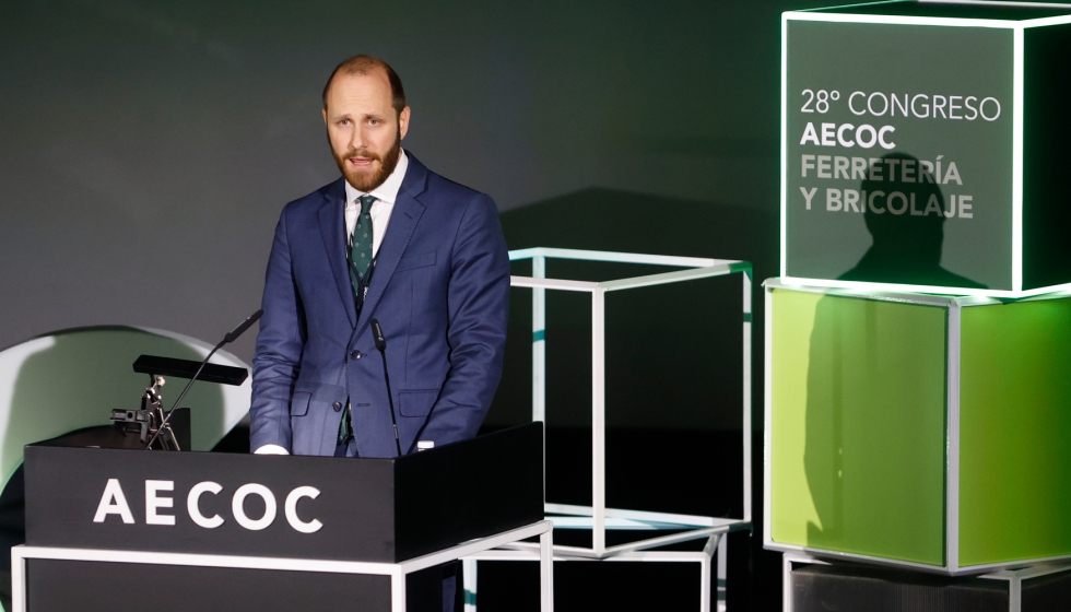 Mathias Lahon, responsable del sector de Ferreter�a y Bricolaje de AECOC