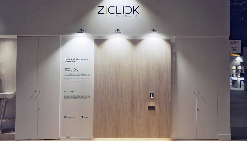 La evoluci�n del E-Panel de Ziclick integra iluminaci�n enrasada en superficie y la instalaci�n el�ctrica dentro del propio panel de madera podr�...