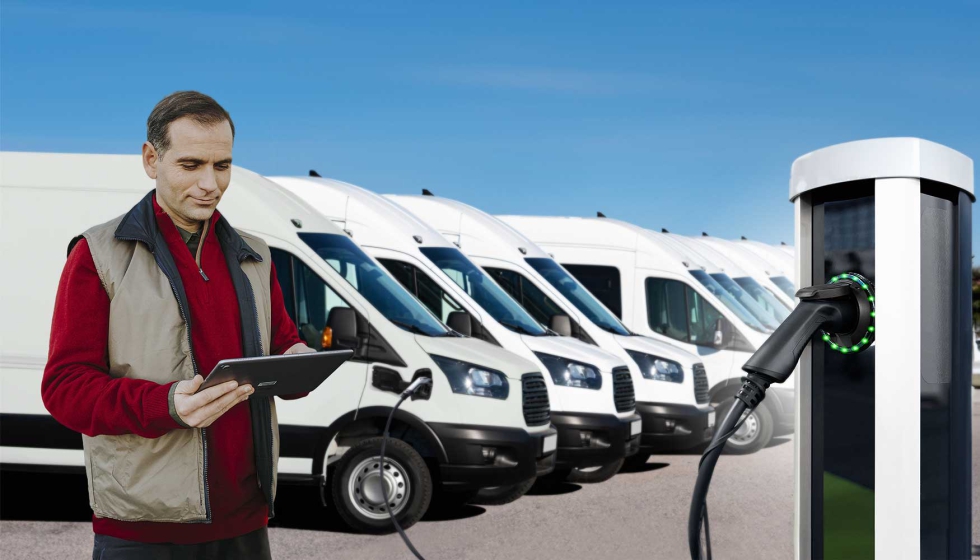 La soluci�n conjunta permite optimizar la recarga de flotas el�ctricas en dep�sitos sin sustituir la infraestructura existente...