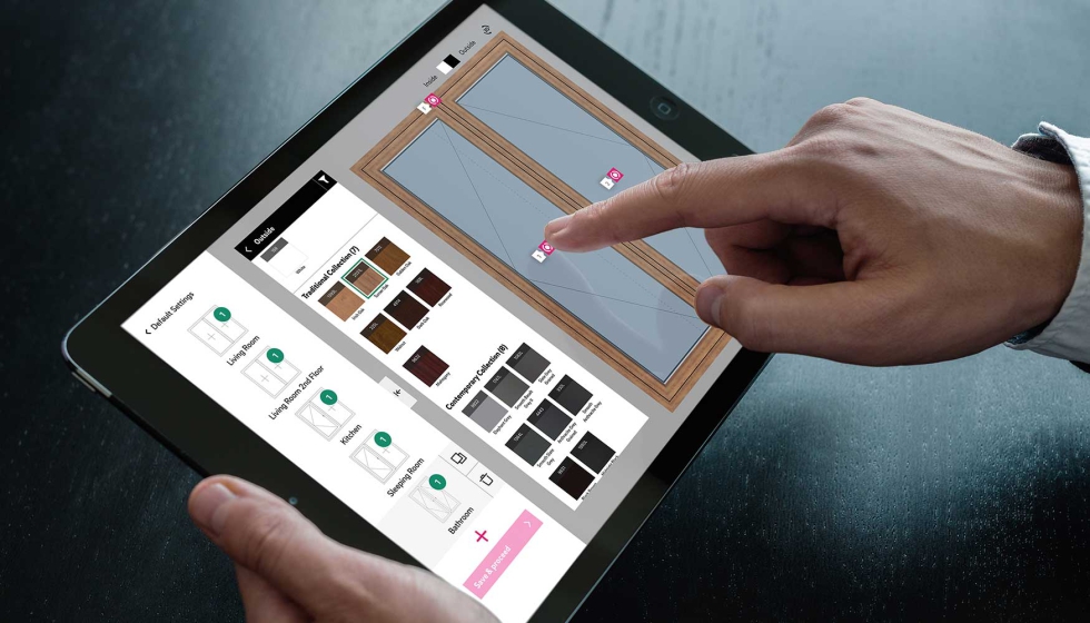 La nueva web cuenta con configurador 3D de ventanas y un sistema de solicitud de presupuestos online