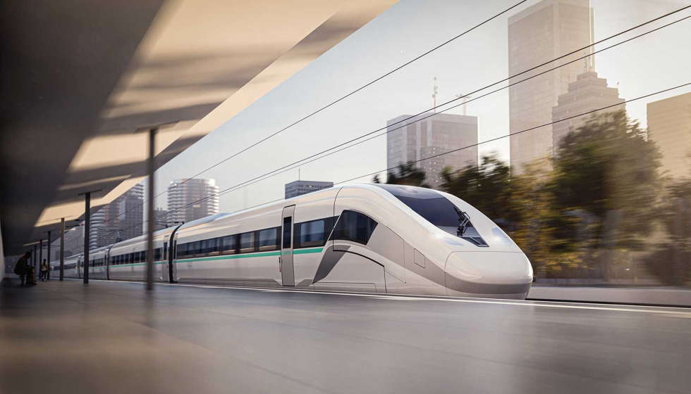 Velaro Novo est� dise�ado como un tren de 7 coches, con veh�culos m�s largos e integraci�n de sistemas m�s eficiente