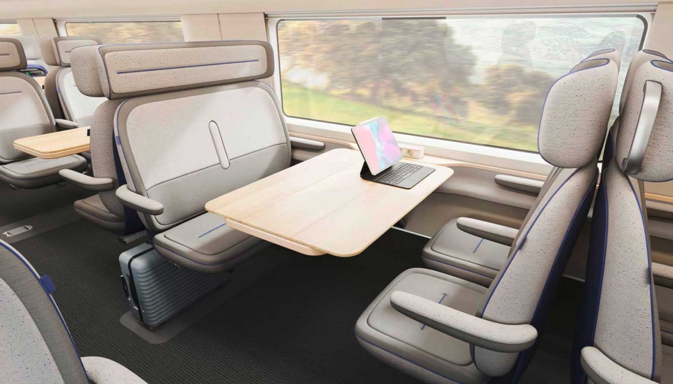 Los interiores flexibles de Velaro Novo eliminan la necesidad de modificaciones estructurales