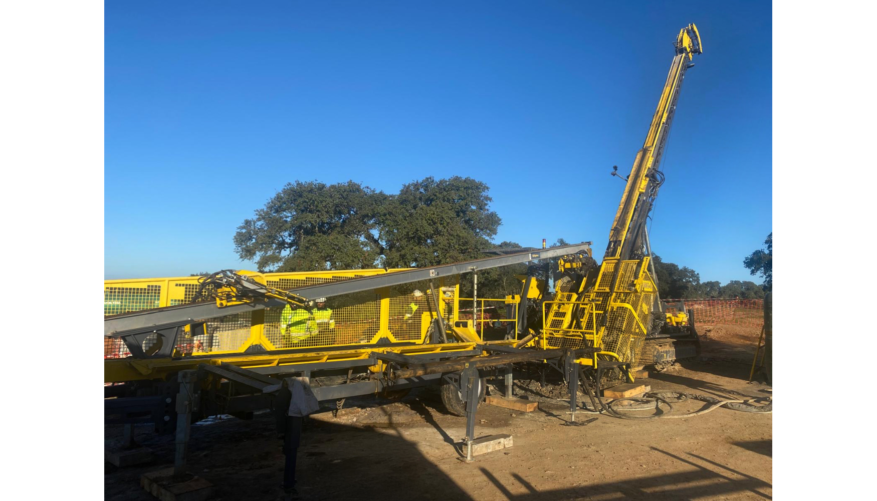 Trabajos de INSERSA con el sistema RHS de Epiroc